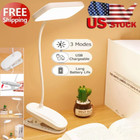 Usb Flexible Reading Led Light Clip-on Beside Bed Desk Table Lamp Book Lights Us