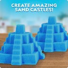 National Geographic Moon Sand-24 Lb bulk Play Sand Kit With 6 Castle Molds blue 