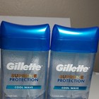 Gillette Supreme Protection Cool Wave Gel Antiperspirant Deodorant 2pk 3 8oz