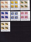 Micronesia 301-319a  328-332 Mnh Fish Definitive Blocks Zayix 0825l1763