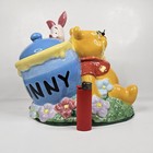 Disney Winnie The Pooh   Piglet Cookie Jar With Lid Rare Collectible Disney 