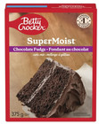 Betty Crocker Super Moist Chocolate Fudge Cake Mix  375g  3 Pack 