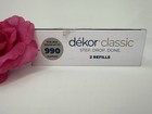 1x Dekor Classic Diaper Pail Refill 2-pack - Fits Dekor Classic Pail 990 Diapers