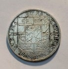 1937 Czechoslovakia 20 Korun -president Masaryk Commemorative Silver Coin