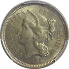 1881 3c Nickel Three Cent  Pcgs Au-58