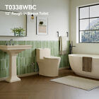 One Piece Toilet  Modern  Ada Toilet elongated Dual Flush 0 8 1 28 Gpf in Bisque