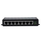 8 Port Poe Injector All In One Dc12v-48v 8 Interfaces Passive Adapter Power O   