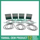 6x 6bd1 Piston Rings Set Std 102mm For Isuzu Tcm Fd 100 Z 4 T Diesel Forklift