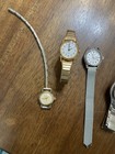 Mixed Lot Of  7 Vintage To Now Watches Repair wear Peugeot  Timex  Seiko