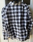 Street   Steel Jacket Men Xl Plaid Flannel Vault Armor Systems Padded Bike