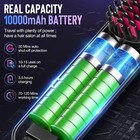 Hair Straightener Comb Portable Pro Electric Beard Straightening Brush Heat Hot