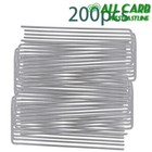 200 Pack 6  Landscape Staples Garden Stakes Galvanized Sod Staples 11 Gauge