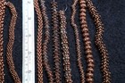 1557 5 Grams Of Pure Unique Indian Copper Bead Strands  Many Styles   Sizes