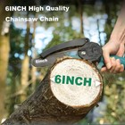 Mini Chainsaw Chain  5 Chains 6-inch Replacement Saw Chain For 6 Inch Mini Cordl