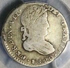 1820-z Pcgs F 12 Mexico 1 Real War Independence Zacatecas Coin Pop 1 4 26070401c