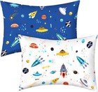 Toddler Pillowcases For Boys 13x18 Space Baby Pillowcase 2 Pack