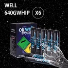 Whipped Cream Charger 640g 6 X Tank Aluminum Cannister Wellwhip Excellent Taste