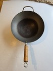 Carbon Steel Wok Round Bottom With Strainer And Gas Stove Wok Ring