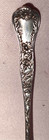 Marguerite By Gorham Sterling Olive Fork- 5 3 4 