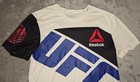 Ronda Rousey Shirt Mens L White Reebok Ufc Hall Of Fame Female Fighter Atheisure