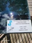 Grey Bulletproof Bullet Resistant Proof  Glass 12  Ballistics Testing Level I