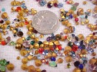 325 Tiny   Small Swarovski Crystal Loose Rhinestones Vtg Jewelry Repair Findings