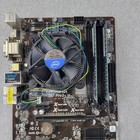 Asrock Z87 Pro3 Motherboard Intel I3-4130 3 4ghz 4gb Ddr3 Cpu Fan Lga1150