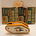 Marx 1930 s Tin Wind Up Turn Over Tank With Partial Box