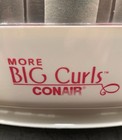 Conair More Big Curls Hot 12 Rollers Jumbo Hair Electric Chv12n No Clips
