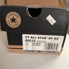 New Nib Converse All Star Chuck Taylor Chocolate Brown Low Top Shoes Size 12