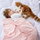 Bedsure  Gentlesoft Bedding Fleece Blanket For Girls And Boys - Soft Cozy Cute