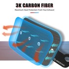 For Honda Trx450er Electric Start Carburetor Heat Shield Guard 2006-2014 Black