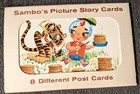 Sambo s Restaurant Vintage Picture Story Ad Printed Lot 8 Postcards Complete Set