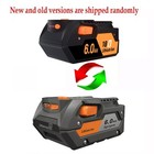New Pack For Ridgid 18v R840085 8 0ah Hyper Lithium Battery Rigid 18volt R840087