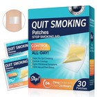 Quit Smoking Patches 21mg - 30 Count Anti-stickers  Easy   Effective Stop Smokin