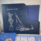 Americas Cup 1987 Official 1st Day Cover Stamps Collection Sets W  Binder   More