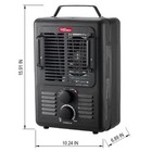 Hyper Tough 1500w Milkhouse Utility Heater Freeships 