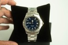 Tag Heuer Aquaracer Waf1113 Men s Blue Swiss Quartz Diver Steel Watch 38mm