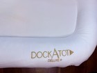 Dockatot Deluxe   Dock With White Ribbed Cover 0-8 Months