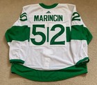 Team game Issue  not Worn used  Toronto Maple Leafs St Pats Jersey Marincin Loa