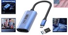 New Chip Technology Hdmi Capture Card - 60fps Output  Low Latency For Streaming