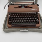 1950s Olympia Sm3 De Luxe Typewriter West Germany W  Case Ribbons Cover