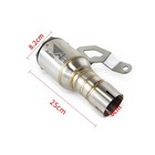 For Bmw S1000rr 2019-2024 S1000r 2019-2024 Exhaust Muffler Pipe Slip On 60mm Tip