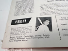 1963-64 Boston Bruins Hockey Program Vs New York Rangers