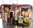 Estee Lauder 7 Pc Makeup Set Revitalizing Anr Serum eye Creme Lipstick Lip Shine