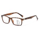 Square Frame Multifocal Reading Glasses Spring Hinge Readers Progressive Eyewear