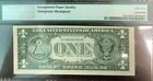 1988  1 Federal Reserve Note Cleveland Fr 1914-d Misalignment Error 53epq Pmg