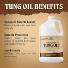 Tung Oil - Biodegradable - All Natural - Premium Wood Finishing Oil - 1 Gallon -
