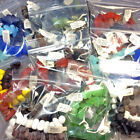 Sale Destash Mixed 21x17mm 10x7mm Nugget Pebble Sea Glass Beads Free Shipping