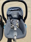 Uppababy Mesa Infant Carseat In Charcoal Melange merino Wool